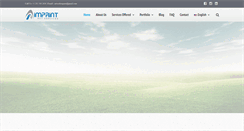 Desktop Screenshot of imprintartservices.com